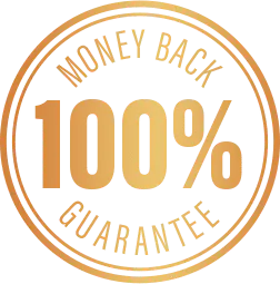Axavive 90-day money-back guarantee badge
